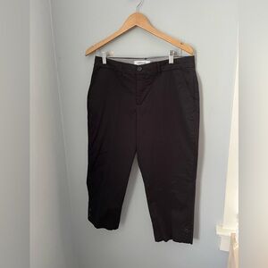 Croft & Barrow Black Capris for Casual‎ Elegance